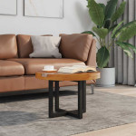 Kavos staliukas, tikmedis ir derva, 60 cm