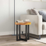 Kavos staliukas, 40x45cm, tikmedžio masyvas ir sintetinė derva