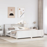 Lovos rėmas be čiužinio, baltas, 200x200cm, pušies masyvas