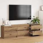 TV vienetai 2 pcs Amatininkų ąžuolas 180 x 34 x 50 cm