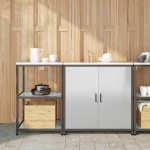 Virtuvės saugojimo rinkinys 2 pcs Sidabro Nerūdijantis Plienas