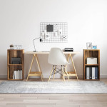 TV spintelių komplektas 2 pcs Senovinis medis 37 x 35 x 72 cm