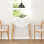 valgomasis stalas Natūrali medžio masyvo guma