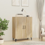 Šoninė spintelė, ąžuolo spalvos, 70x34x90cm, apdirbta mediena