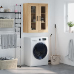 Prie sienos montuojama spintelė, sonoma ąžuolo, 69,5x34x90cm