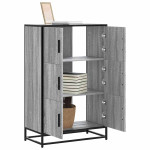 Highboard Pilka Sonoma Inžinerinė mediena ir metalas