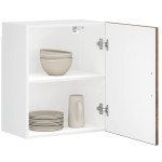 Sieninės Virtuvės Spintelės 2 vnt "Porto" Rūkyto ąžuolo