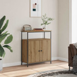 Šoninė spintelė, artisano ąžuolo, 70x30x80cm, apdirbta mediena