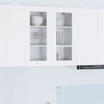 Pakabinama spintelė Balta 80 x 31 x 80 cm Apdirbta mediena