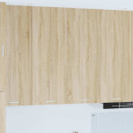 Pakabinama spintelė su saugykla Sonoma ąžuolas 80 x 31 x 100 cm