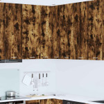 Pakabinama spintelė Rūkyto ąžuolo ir baltos 57 x 57 x 100 cm