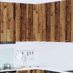 Pakabinama spintelė Senos medienos ir baltos 57 x 57 x 100 cm