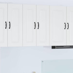 Virtuvės spintelė Kalmar 2 pcs Aukštai blizganti balta