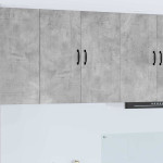 Virtuvės spintelė Kalmar Betono pilka 80 x 31 x 80 cm