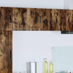 Virtuvės spintelė 2 pcs Rūkyta ąžuolas 50 x 31 x 40 cm