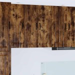 Virtuvės spintelė 2 pcs Rūkyta ąžuolas 30 x 31 x 80 cm