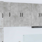 Virtuvės spintelė Betono pilka 80 x 31 x 80 cm Apdirbta mediena