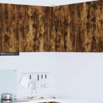 Virtuvės spintelė su lentyna Rūkyta ąžuolas 57 x 57 x 80 cm