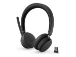 Lenovo Dual-Mode Wireless ANC Headset 6550 (USB-A, Teams) | 4XD1S19777 | Built-in microphone | Bluetooth | Black