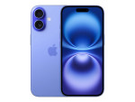 Apple | iPhone 16 | Ultramarine | 6.1 " | 2556 x 1179 pixels | OLED | A18 | Internal RAM 8 GB | 128 GB | Dual SIM | Nano SIM | 5G | Main camera resolution 48 MP | iOS 18 | Secondary camera resolution 12 MP