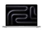 MacBook | Apple Pro | Silver | 14.2 " | 3024 x 1964 pixels | Apple M5 | 24 GB | Solid-state drive capacity 1000 GB | Apple M5 chip 10-core CPU/10-core GPU | macOS | 802.11ax | Bluetooth version 5.3 | Keyboard language International English | Keyboard backlit