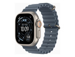 Apple Watch Ultra 3 GPS + Cellular 49mm Natural Titanium Case with Anchor Blue Ocean Band | Apple