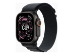 Apple Watch Ultra 3 GPS + Cellular 49mm Black Titanium Case with Black Alpine Loop - Large | Apple
