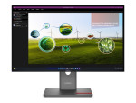 Lenovo | ThinkVision | P27Q-40 | 27 " | IPS | 16:9 | 120 Hz | 4 ms | 350 cd/m² | HDMI ports quantity 1 | Eclipse black | Warranty 36 month(s)