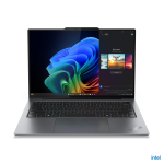 Lenovo ThinkPad X9-14 G1 | Grey | 14 " | OLED | WUXGA | 1920 x 1200 pixels | Anti-glare | Intel Core Ultra 7 | 258V | 32 GB | Soldered LPDDR5x | Solid-state drive capacity 1000 GB | Intel Arc Graphics | Windows 11 Pro | 802.11be | Bluetooth version 5.4 | Keyboard language English | Keyboard backlit | Warranty 36 month(s) | Battery warranty 12 month(s)