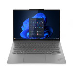 Lenovo ThinkPad X1 2-in-1 G10 Aura Edition | Grey | 14 " | IPS | Touchscreen | WUXGA | 1920 x 1200 pixels | Anti-glare | Intel Core Ultra 5 | 225U | 16 GB | Soldered LPDDR5x | Solid-state drive capacity 512 GB | Intel Graphics | Windows 11 Pro | 802.11ax | Bluetooth version 5.3 | LTE Upgradable | Keyboard language English | Keyboard backlit | Warranty 36 month(s) | Battery warranty 12 month(s)
