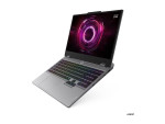 Lenovo LOQ 15AHP10 AMD | Luna Grey | 15.6 " | IPS | FHD | 1920 x 1080 pixels | Anti-glare | AMD Ryzen 7 | 250 | 16 GB | SODIMM DDR5 | Solid-state drive capacity 512 GB | NVIDIA GeForce RTX 5060 | GDDR7 | 8 GB | Windows 11 Home | 802.11ax | Bluetooth version 5.3 | Keyboard language English | Keyboard backlit | Warranty 24 month(s) | Battery warranty 12 month(s)