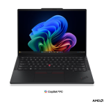Lenovo ThinkPad T14s G7 AMD | Black | 14 " | IPS | WUXGA | 1920 x 1200 pixels | Anti-glare | AMD Ryzen AI 5 PRO | 440 | 16 GB | Soldered LPDDR5X | Solid-state drive capacity 512 GB | AMD Radeon 840M Graphics | Windows 11 Pro | 802.11be | Bluetooth version 5.4 | Keyboard language English | Keyboard backlit | Warranty 36 month(s) | Battery warranty 12 month(s)
