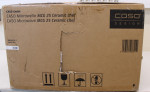 SALE OUT. Caso | Microwave oven | MCG 25 | Free standing | 25 L | 900 W | Convection | Grill | Black, Stainless steel | DAMAGED PACKAGING, SCRATCHED ON FRONT