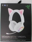 SALE OUT. Razer Kraken Kitty V3 Pro Headset, White | Razer Headset | Kraken Kitty V3 Pro | Bluetooth | Over-Ear | DAMAGED PACKAGING, DEMO