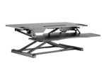 DA-90380-1 Ergonomic Workspace Riser | 10-50 cm | Maximum load weight 15 kg | Black
