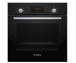Bosch | Oven | HBF133BA0 | 66 L | Electric | EcoClean | Knobs | Height 59.5 cm | Width 59.4 cm | Black