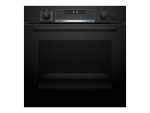 Bosch Oven | HRG578BB7 | 71 L | Electric | Pyrolysis | Knobs | Steam function | Height 59.5 cm | Width 59.4 cm | Black