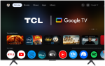 TCL 4K QLED TV | 75T8C | 75 | Smart TV | Google TV | Black