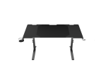 Genesis | Modular Gaming Desk | Holm 140 RGB | Anthracite Black