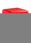 Midea Refrigerator | MDRD86SLE32 | Energy efficiency class E | Free standing | Larder | Height 50 cm | Fridge net capacity 47 L | 41 dB | Red