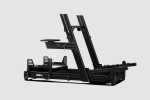 Next Level Racing | Aluminum; Carbon Steel | Racing Simulator Cockpit | GTElite Wheel Plate Edition | Black