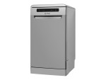 INDESIT Dishwasher | DSFO 3T224 C S | Free standing | Width 45 cm | Number of place settings 10 | Number of programs 9 | Energy efficiency class E | Display | Silver