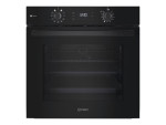 INDESIT Oven | IO K58HS B | 71 L | Electric | Hydrolytic | Electronic | Height 59.5 cm | Width 59.5 cm | Black