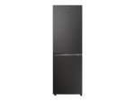 Candy ECN2CQTEB186 Refrigerator, E, Freestanding, Combi, Height 185cm, Fridge net 235 L, Freezer net 120 L, Black | Candy