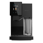 Cecotec Coffee Maker | Cremmaet Compactccino Connected | Pump pressure 19 bar | Built-in milk frother | Super-automatic | Black