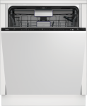 BEKO Dishwasher | BDIN36532 | Built-in | Width 60 cm | Number of place settings 15 | Number of programs 6 | Energy efficiency class D | Display | White