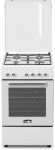 Simfer | Cooker | 5405SERBB | Hob type Gas | Oven type Electric | White | Width 50 cm | Electronic ignition | Depth 60 cm | 43 L