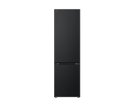 LG | Refrigerator | GBV5240CEP | Energy efficiency class C | Free standing | Combi | Height 203 cm | No Frost system | Fridge net capacity 277 L | Freezer net capacity 110 L | Display | 35 dB | Matte Black