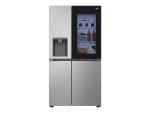 LG Refrigerator | GSGV81PYLL | Energy efficiency class E | Free standing | Side by side | Height 179 cm | Fridge net capacity 416 L | Freezer net capacity 219 L | Display | 36 dB | Silver