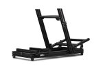 Next Level Racing Aluminium Simulator Cockpit, Wheel Plate Edition | GTElite Lite | Black